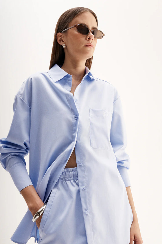 Elka Collective Austin Shirt -  Light Blue