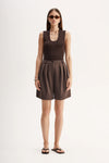 Elka Collective Hayes Knit Top - Chocolate