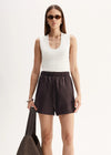 Elka Collective Austin Short - Chocolate