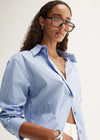 Elka Holland Stripe Shirt - Blue Stripe