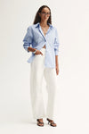 Elka Holland Stripe Shirt - Blue Stripe