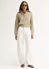 Elka Harrie Knit Jumper - Moss Marle