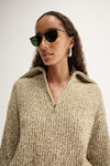 Elka Harrie Knit Jumper - Moss Marle