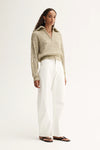Elka Harrie Knit Jumper - Moss Marle