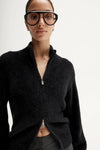 Elka Leon Knit Cardigan - Black