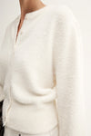 Elka Collective Posie Knit Cardigan - White