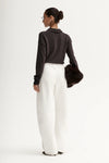 Elka Collective Osborne Knit Top - Chocolate