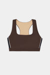 Splits59 Lexi Rigor Bra - Black/Dark Chocolate