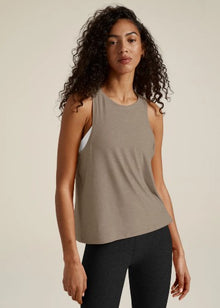  Beyond Yoga Featherweight Rebalance Tank - Birch Heather
