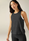 Beyond Yoga Featherweight Rebalance Tank - Black/Charcoal