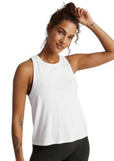 Beyond Yoga Featherweight Rebalance Tank - White