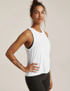 Beyond Yoga Featherweight Rebalance Tank - White