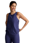 Beyond Yoga Featherweight Rebalance Tank - Eternal Blue Heather