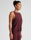 Beyond Yoga Featherweight Rebalance Tank - Midnight Burgundy Heather