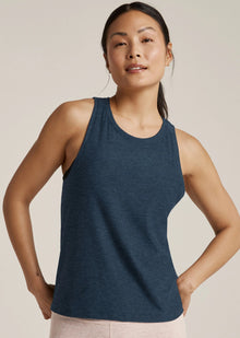  Beyond Yoga Featherweight Rebalance Tank - Nocturnal Navy
