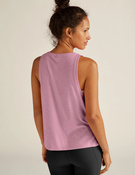Beyond Yoga Featherweight Rebalance Tank - Pink Haze