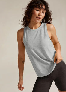  Beyond Yoga Featherweight Rebalance Tank - Silver Mist
