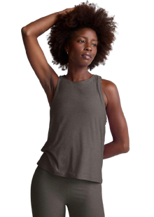  Beyond Yoga Featherweight Rebalance Tank - True Gray Heather