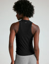 Beyond Yoga Featherweight Your Fit Shirred Tank - Black