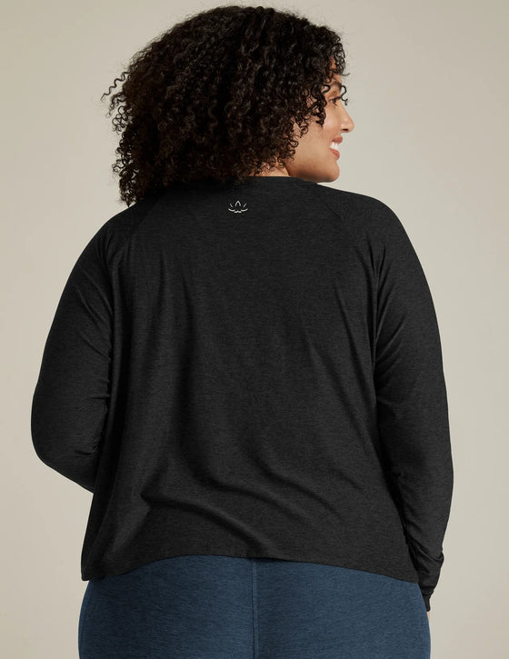 Beyond Yoga Featherweight Daydreamer Pullover - Darkest Night