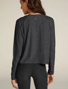 Beyond Yoga Featherweight Daydream Pullover - Black/Charcoal