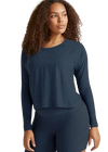 Beyond Yoga Featherweight Daydreamer Pullover - Nocturnal Navy