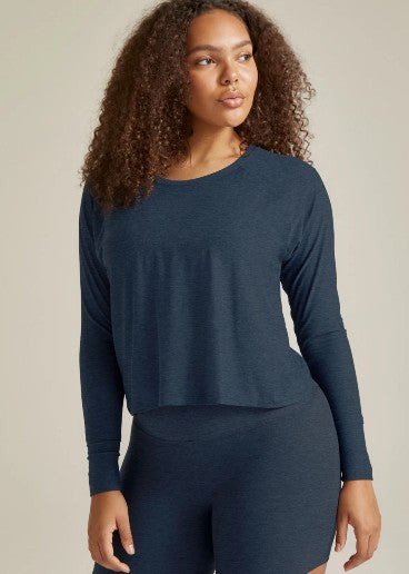 Beyond Yoga Featherweight Daydreamer Pullover - Nocturnal Navy
