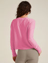 Beyond Yoga Featherweight Daydream Pullover - Pink Bloom Heather