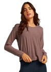 Beyond Yoga Featherweight Daydreamer Pullover - Rose Brush Heather