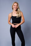 LEX Classic Racerback Tank - BLACK
