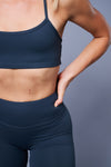 LEX Classic Racerback Crop - GRAPHITE