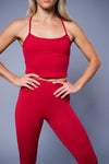 LEX Classic Legging 26" - CHERRY