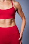 LEX Classic Racerback Crop - CHERRY