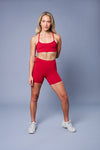 LEX Classic Bike Short 5" - CHERRY