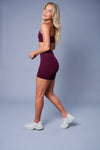LEX Classic Bike Short 5" - BORDEAUX