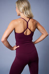 LEX Classic Legging 26" - BORDEAUX