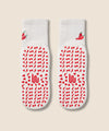 MoveActive Classic Crew Grip Sock - Chilli