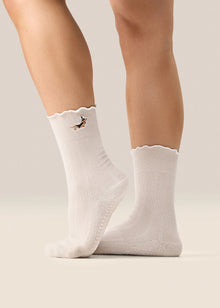  MoveActive Classic Crew Grip Sock - Wicked Weenie Frill