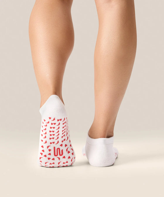 MoveActive Classic Low Rise Grip Socks - Chilli