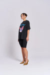Maku the Label Butterfly Effect Tee - Acid Wash Black
