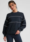 Beyond Yoga Luxefleece Piper Oversized Sweatshirt - Nocturnal Navy