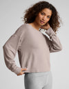 Beyond Yoga Let Loose Pullover - Oatmeal
