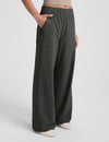 Beyond Yoga Easy Wide Leg Pant - Slate Green