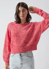 American Vintage Nuggy Pullover NUG18A - Fluro Strawberry