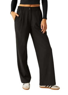  Beyond Yoga Status Wide Leg Trousers - Black