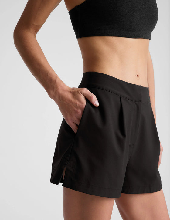 Beyond Yoga Midtown Trouser 3" Short - Black