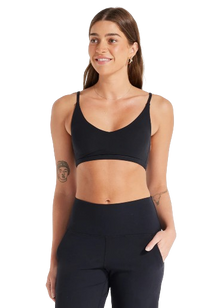  Nimble In Motion V Bralette - Black