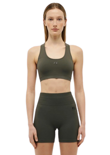  P.E Nation Restore Seamless Sports bra - Gunmetal