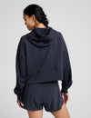 Beyond Yoga Softsping Full Zip Hoodie - Nocturnal Navy