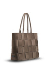 Prene The Holiday Bag (COCOA) Woven Neoprene Large Tote Bag